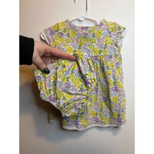 Mini Boden / Baby Boden dress and bummies set 6/9m